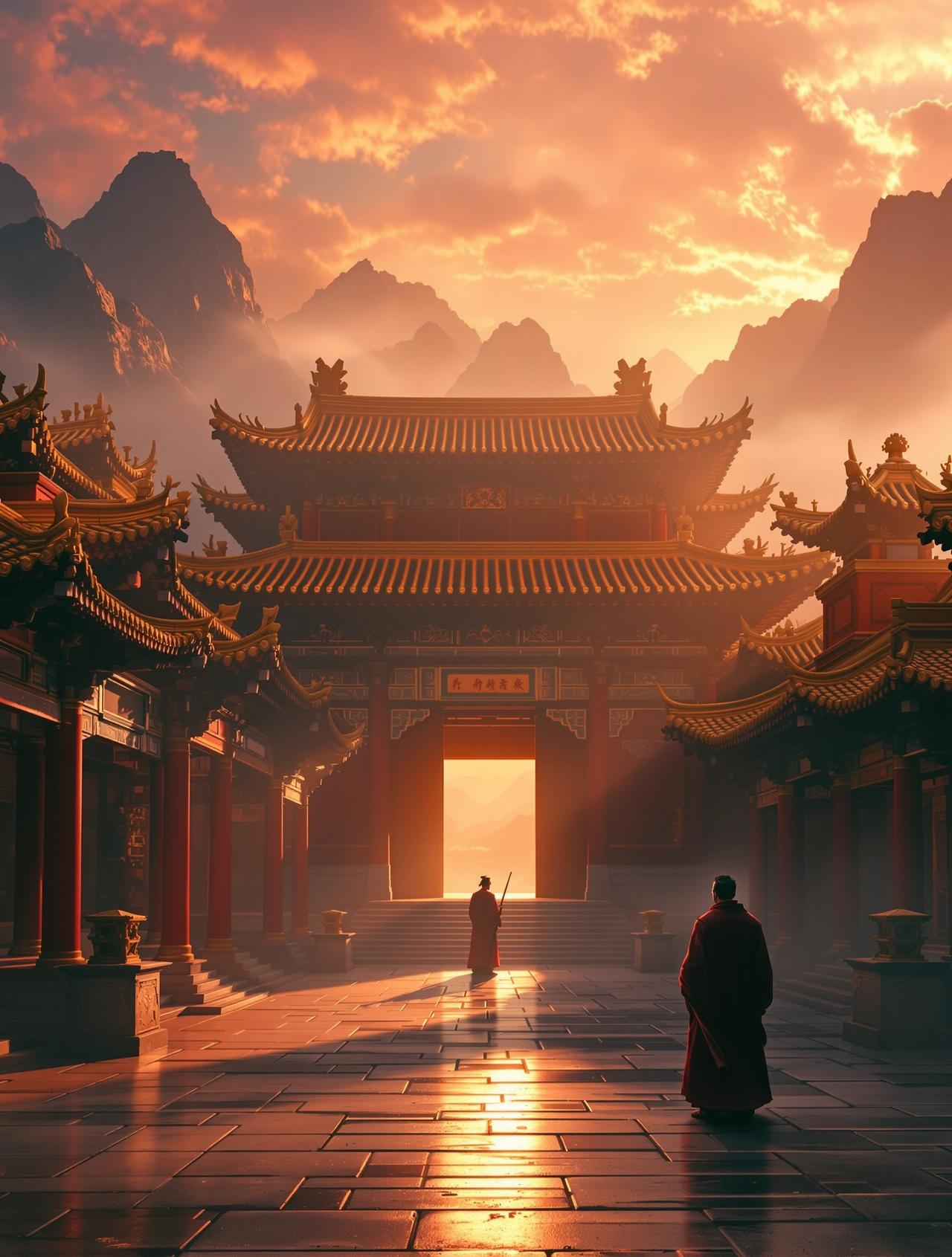 奇优影院手机作品《长安风云录》封面